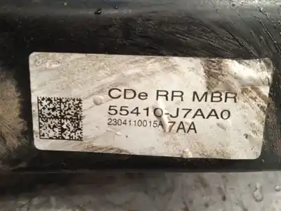 Second-hand car spare part rear axle for kia ceed (cd) 1.0 t-gdi oem iam references 55410j7aa0  