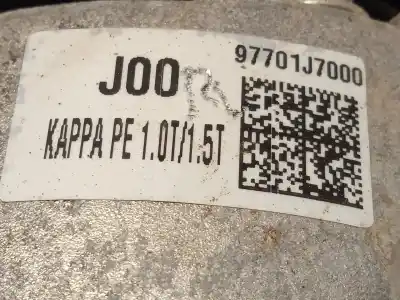 Peça sobressalente para automóvel em segunda mão compressor de ar condicionado a/a a/c por kia ceed (cd) 1.0 t-gdi referências oem iam 97701j7000  