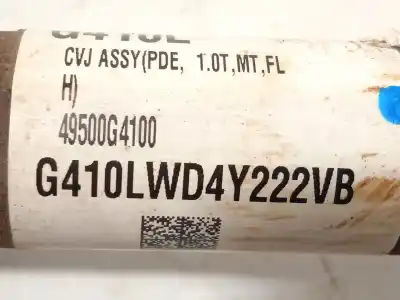 Second-hand car spare part front left transmission for kia ceed (cd) 1.0 t-gdi oem iam references 49500g4100  