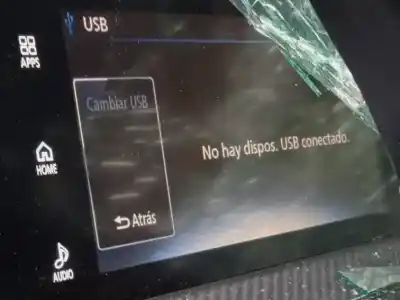 Second-hand car spare part gps navigation system for mitsubishi eclipse cross (gk_) 1.5 t-mivec oem iam references 8742a002xa  