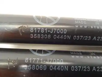 Second-hand car spare part tailgate gas strut for kia ceed (cd) 1.0 t-gdi oem iam references 81781j7000  81771j7000