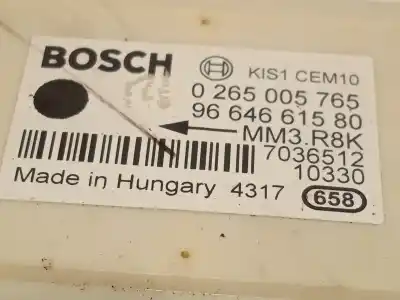 Автозапчасти б/у блок управления esp за citroen c4 ii (nc_) 1.6 hdi 90 ссылки oem iam 9664661580 0265005765 