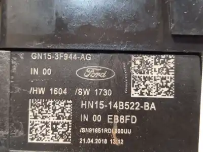 Second-hand car spare part indicator switch for ford ecosport (cr6) 1.0 ecoboost cat oem iam references gn153f944ag 2101020 2422481