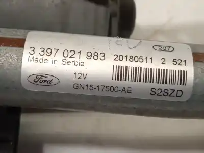 Second-hand car spare part front windshield wiper motor for ford ecosport (cr6) 1.0 ecoboost cat oem iam references gn1517500ae 3397021983 gn1517504ae