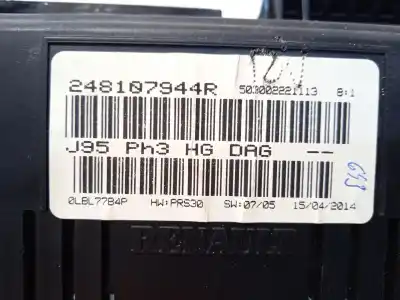 Автозапчасти б/у приборная доска за renault scénic iii (jz0/1_) 1.5 dci ссылки oem iam 248107944r  