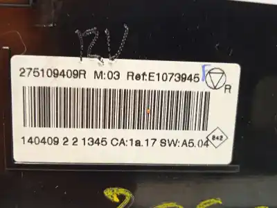 Автозапчасти б/у климат-контроль за renault scénic iii (jz0/1_) 1.5 dci ссылки oem iam 275109409r  