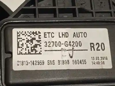 Автозапчасти б/у педальный потенциометр за hyundai i30 (pde, pd, pden) 1.4 t-gdi ссылки oem iam 32700g4200  