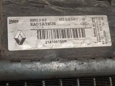 Pezzo di ricambio per auto di seconda mano radiatore d acqua per renault scénic iii (jz0/1_) 1.5 dci riferimenti oem iam 214105150r  