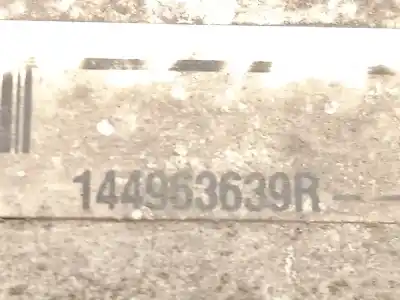 Pezzo di ricambio per auto di seconda mano intercooler per renault scénic iii (jz0/1_) 1.5 dci riferimenti oem iam 144963639r  