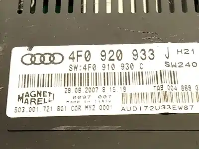 Peça sobressalente para automóvel em segunda mão quadrante por audi a6 allroad c6 (4fh) 2.7 tdi quattro referências oem iam 4f0920933 503001721801 