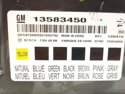 Автозапчасти б/у блок управления комфортом за chevrolet orlando (j309) 2.0 d ссылки oem iam 13583450 f00hj00899 