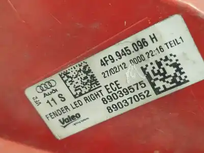 Автозапчастина б/у правий ліхтар для audi a6 allroad c6 (4fh) 2.7 tdi quattro посилання на oem iam 4f9945096h  