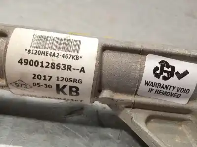 Автозапчастина б/у рульмова рейка для renault captur i (j5_, h5_) 1.5 dci 90 посилання на oem iam 490012863r  