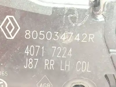 Автозапчастина б/у замок дверей заднього лівого для renault captur i (j5_, h5_) 1.5 dci 90 посилання на oem iam 805034742r  