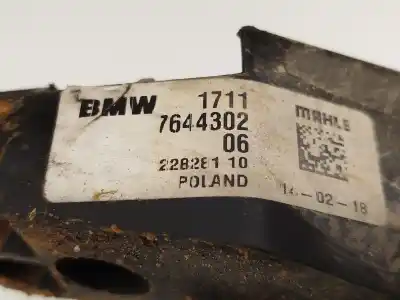 Автозапчастина б/у водяний радіатор для mini mini (f56) cooper посилання на oem iam 17117644302  