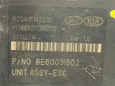 Piesă de schimb auto la mâna a doua abs pentru hyundai i40 1.7 crdi cat referințe oem iam 589203z510 bh6013i501 