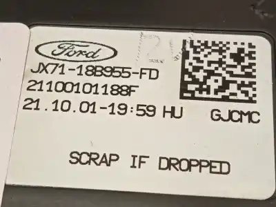 Second-hand car spare part multifunction display for ford focus iv (hn) 1.0 ecoboost oem iam references jx7118b955fd  2608340