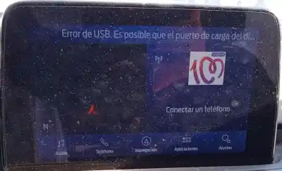 Second-hand car spare part multifunction display for ford focus iv (hn) 1.0 ecoboost oem iam references jx7118b955fd  2608340