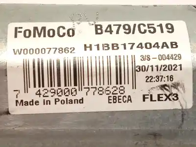 Автозапчастина б/у двигатель заднього склоочисника для ford focus iv (hn) 1.0 ecoboost посилання на oem iam h1bb17404ab  2541125