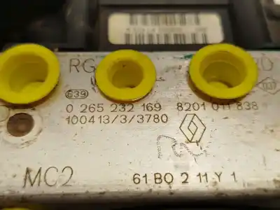 Автозапчастина б/у абс для renault kangoo / grand kangoo ii (kw0/1_) 1.5 dci 85 (kw0k, kw0l, kw0b) посилання на oem iam 8201011838 0265232169 0265800498