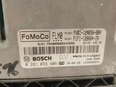 Second-hand car spare part ecu engine control for ford transit connect monospace 1.5 tdci oem iam references fv6112a650bba 0281033406 