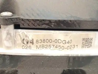 Автозапчасти б/у приборная доска за toyota yaris (ksp9/scp9/nlp9) 1.4 turbodiesel cat ссылки oem iam 838000dg40  