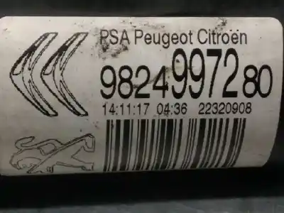 Pièce détachée automobile d'occasion amortisseur arriere droit pour citroen c3 cactus (2017 - ...) c3 (b618) références oem iam 9824997280  