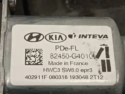 Автозапчастина б/у регулятор вікна передній лівий для hyundai i30 (pde, pd, pden) 1.4 t-gdi посилання на oem iam 82470g4140 82450g4010 82471g4000