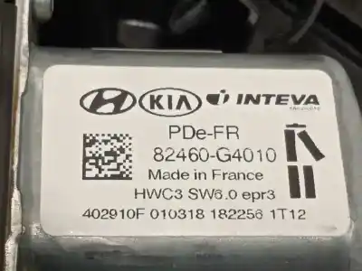 Автозапчасти б/у регулятор стекла переднего правого за hyundai i30 (pde, pd, pden) 1.4 t-gdi ссылки oem iam 82480g4180 82481g4000 82460g4010