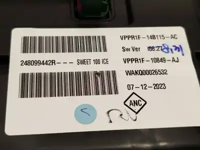 Pezzo di ricambio per auto di seconda mano pannello degli strumenti per renault arkana i (lcm_, ldn_) 1.3 tce 140 (ldn0) riferimenti oem iam 248099442r  