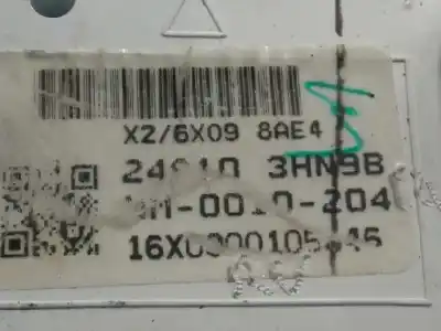 Gebrauchtes Autoersatzteil instrumententafel zum nissan micra (k13) 1.2 cat oem-iam-referenzen 248103hn9b  