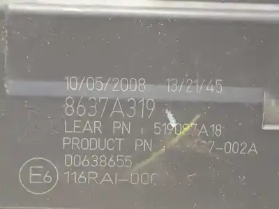 Автозапчастина б/у реле/запоперівник для citroen c-crosser (vu_, vv_) 2.2 hdi посилання на oem iam 8637a319  