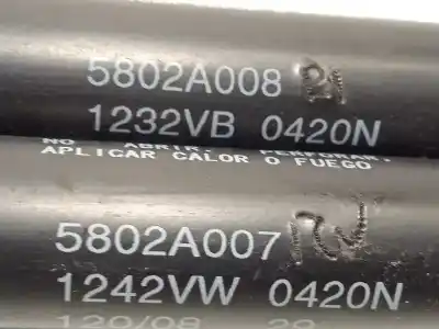 Автозапчасти б/у амортизаторы багажника/двери за citroen c-crosser (vu_, vv_) 2.2 hdi ссылки oem iam 5802a007 5802a008 