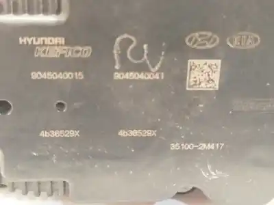 Автозапчастина б/у коробка метелика для hyundai tucson (nx4e, nx4a) 1.6 t-gdi посилання на oem iam 351002m417  