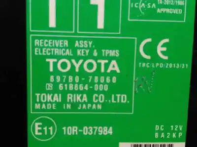 Автозапчастина б/у електронний модуль для lexus nx 300h 4wd посилання на oem iam 897b078060  