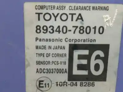 Автозапчастина б/у електронний модуль для lexus nx 300h 4wd посилання на oem iam 8934078010  