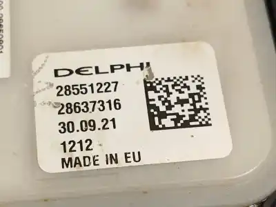 Pièce détachée automobile d'occasion pompe à carburant pour citroen c4 iii (ba_, bb_, bc_) 1.5 bluehdi 130 (bbyhzb) références oem iam 9833761780 28551227 28637316