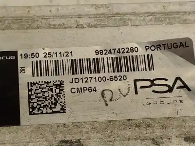 Peça sobressalente para automóvel em segunda mão intercooler por citroen c4 iii (ba_, bb_, bc_) 1.5 bluehdi 130 (bbyhzb) referências oem iam 9824742280 jd1271006520 