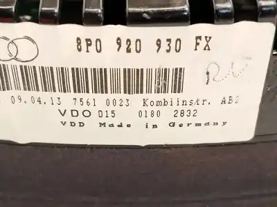 Peça sobressalente para automóvel em segunda mão quadrante por audi a3 (8p1) 1.9 tdi referências oem iam 8p0920930fx 110380223016 