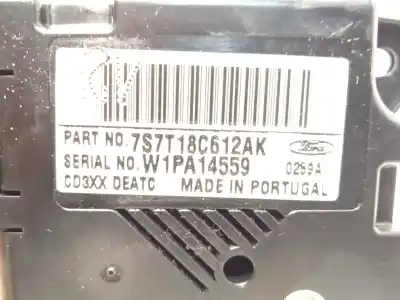 Автозапчасти б/у климат-контроль за ford s-max (wa6) 1.8 tdci ссылки oem iam 7s7t18c612ak  1676129