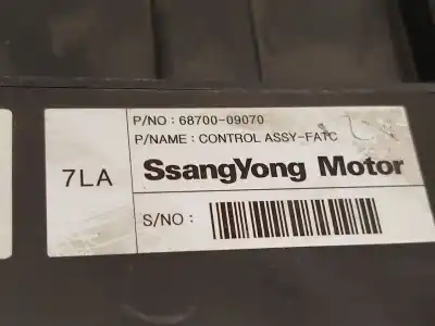 Автозапчастина б/у клімат-контроль для ssangyong actyon i 2.0 xdi посилання на oem iam 6870009070  6870009070hch