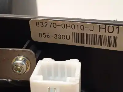 Peça sobressalente para automóvel em segunda mão quadrante por citroen c1 (pm_, pn_) 1.0 referências oem iam 838000h023 6103av 832700h010