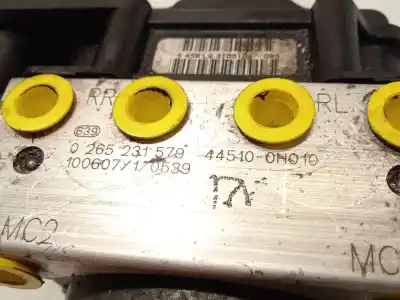Peça sobressalente para automóvel em segunda mão abs por citroen c1 (pm_, pn_) 1.0 referências oem iam 445100h010 0265231579 0265800441
