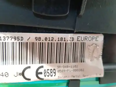 Автозапчасти б/у комплект подушки безопасности за citroen c4 cactus feel ссылки oem iam 9804358580 9812824480 98012181zd