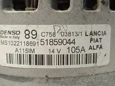 Tweedehands auto-onderdeel alternator voor ford ka (ccu) 1.2 8v cat oem iam-referenties 51859044 ms1022118691 