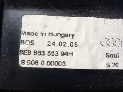 Автозапчастина б/у задній лоток для audi a4 b7 avant (8ed) 3.2 fsi посилання на oem iam 8e9863553  8e986355394h