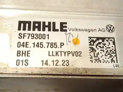 Автозапчасти б/у интеркулер за seat ateca (kh7, khp) 1.5 tsi ссылки oem iam 04e145785p  
