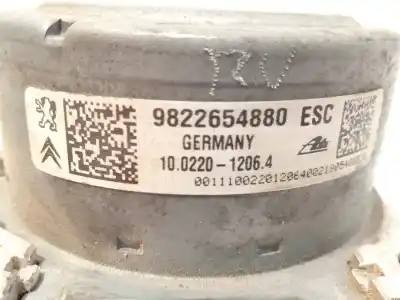 Peça sobressalente para automóvel em segunda mão abs por citroen c-elysee (dd_) 1.5 bluehdi 100 referências oem iam 9822654880 10022012064 10091639133
