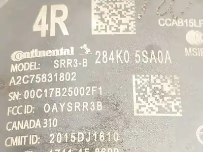 Second-hand car spare part electronic module for nissan leaf (ze1) electric oem iam references 284k05sa0a a2c75831802 