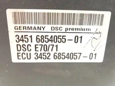Piesă de schimb auto la mâna a doua abs pentru bmw x5 (e70) 3.0d referințe oem iam 34516780126 0265250527 34516854055